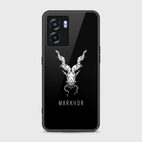 Oppo A77 5G Cover- Markhor Series - HQ Ultra Shine Premium Infinity Glass Soft Silicon Borders Case