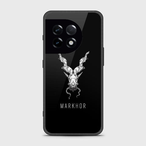 OnePlus 11Cover- Markhor Series - HQ Ultra Shine Premium Infinity Glass Soft Silicon Borders Case