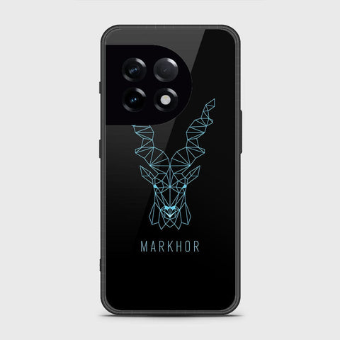 OnePlus 11Cover- Markhor Series - HQ Ultra Shine Premium Infinity Glass Soft Silicon Borders Case