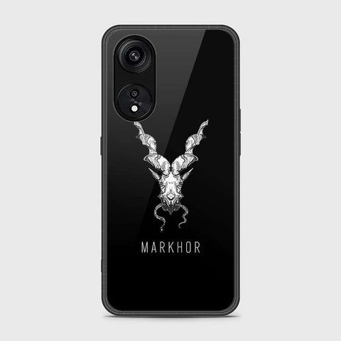 Oppo Reno 8T 5G  Cover- Markhor Series - HQ Ultra Shine Premium Infinity Glass Soft Silicon Borders Case