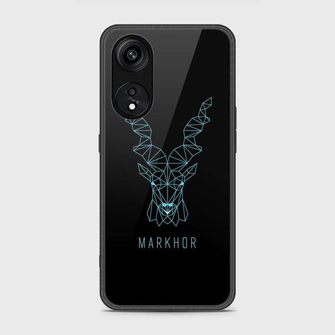 Oppo Reno 8T 5G  Cover- Markhor Series - HQ Ultra Shine Premium Infinity Glass Soft Silicon Borders Case