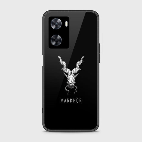 Oppo A57 4G 2022 Cover - Markhor Series - HQ Ultra Shine Premium Infinity Glass Soft Silicon Borders Case