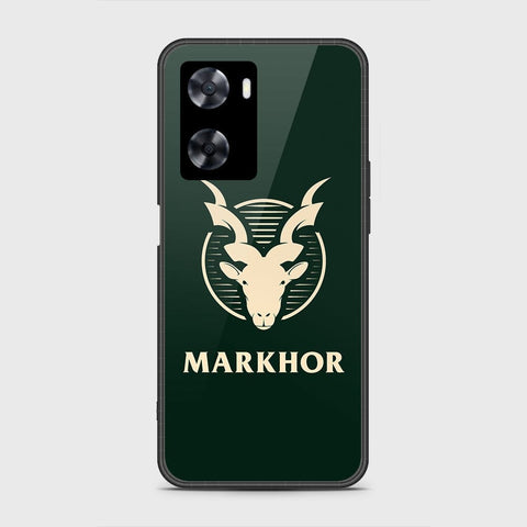 Oppo A57 4G 2022 Cover - Markhor Series - HQ Ultra Shine Premium Infinity Glass Soft Silicon Borders Case