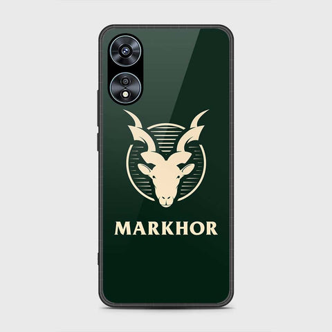 Oppo A58 4G Cover- Markhor Series - HQ Ultra Shine Premium Infinity Glass Soft Silicon Borders Case