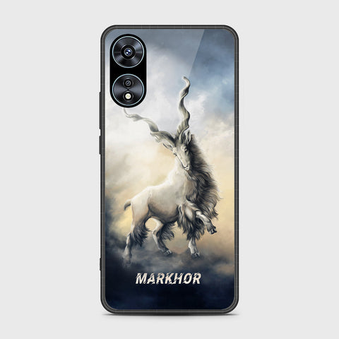 Oppo A78 4G Cover- Markhor Series - HQ Ultra Shine Premium Infinity Glass Soft Silicon Borders Case