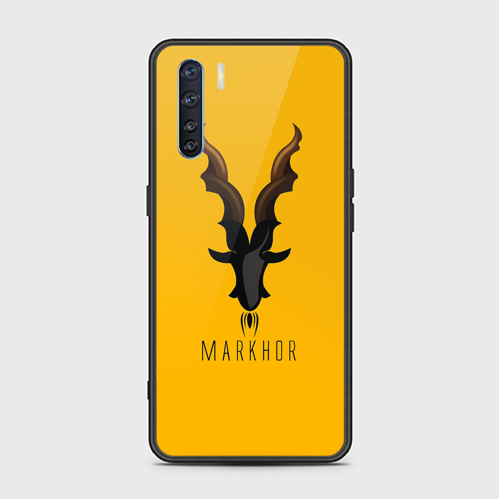 Oppo Reno 3 Cover- Markhor Series - HQ Ultra Shine Premium Infinity Glass Soft Silicon Borders Case