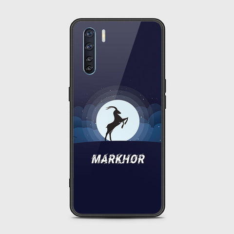 Oppo F15 Cover- Markhor Series - HQ Ultra Shine Premium Infinity Glass Soft Silicon Borders Case