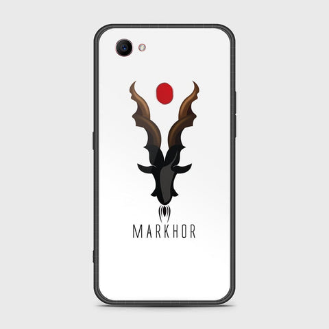 Oppo F7 Cover- Markhor Series - HQ Ultra Shine Premium Infinity Glass Soft Silicon Borders Case