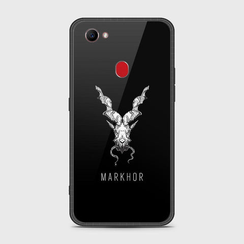 Oppo F7 Cover- Markhor Series - HQ Ultra Shine Premium Infinity Glass Soft Silicon Borders Case