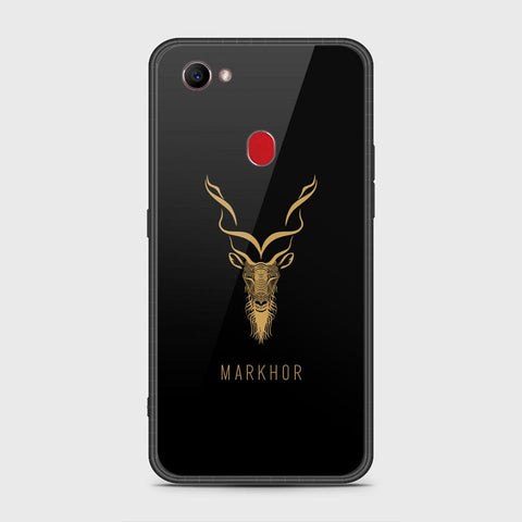 Oppo F7 Cover- Markhor Series - HQ Ultra Shine Premium Infinity Glass Soft Silicon Borders Case