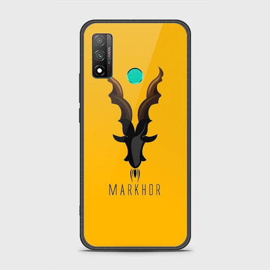 Huawei P smart 2020 Cover - Markhor Series - HQ Ultra Shine Premium Infinity Glass Soft Silicon Borders Case