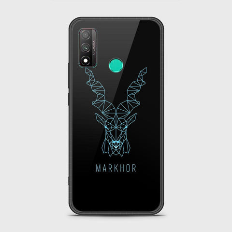 Huawei P smart 2020 Cover - Markhor Series - HQ Ultra Shine Premium Infinity Glass Soft Silicon Borders Case