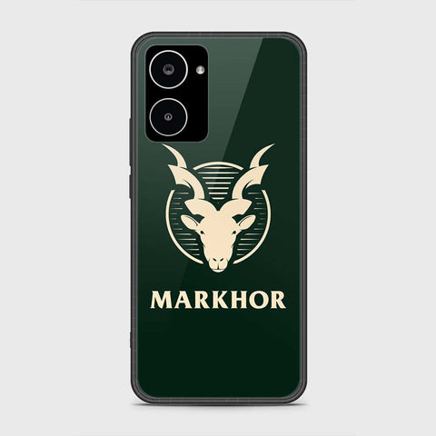 Realme 10 4G Cover- Markhor Series - HQ Ultra Shine Premium Infinity Glass Soft Silicon Borders Case