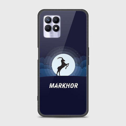 Realme 8i Cover - Markhor Series - HQ Ultra Shine Premium Infinity Glass Soft Silicon Borders Case