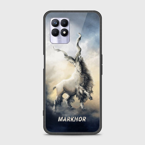 Realme 8i Cover - Markhor Series - HQ Ultra Shine Premium Infinity Glass Soft Silicon Borders Case