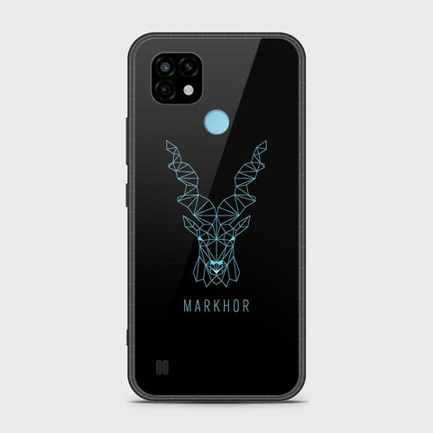 Realme C21 Cover- Markhor Series - HQ Premium Shine Durable Shatterproof Case