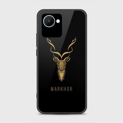 Realme C30s Cover- Markhor Series - HQ Ultra Shine Premium Infinity Glass Soft Silicon Borders Case