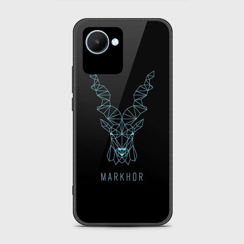 Realme C30 Cover- Markhor Series - HQ Ultra Shine Premium Infinity Glass Soft Silicon Borders Case