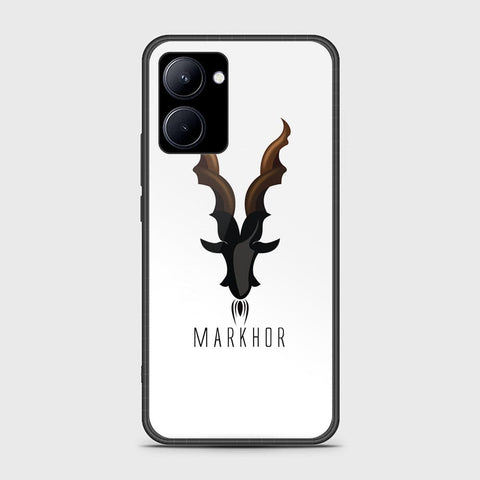 Realme C33 Cover- Markhor Series - HQ Ultra Shine Premium Infinity Glass Soft Silicon Borders Case