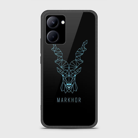 Realme C33 Cover- Markhor Series - HQ Ultra Shine Premium Infinity Glass Soft Silicon Borders Case