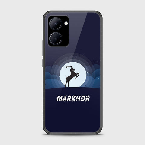 Realme C33 Cover- Markhor Series - HQ Ultra Shine Premium Infinity Glass Soft Silicon Borders Case