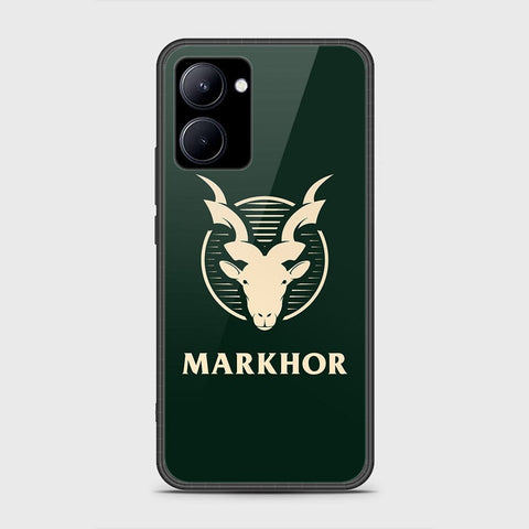Realme C33 Cover- Markhor Series - HQ Ultra Shine Premium Infinity Glass Soft Silicon Borders Case