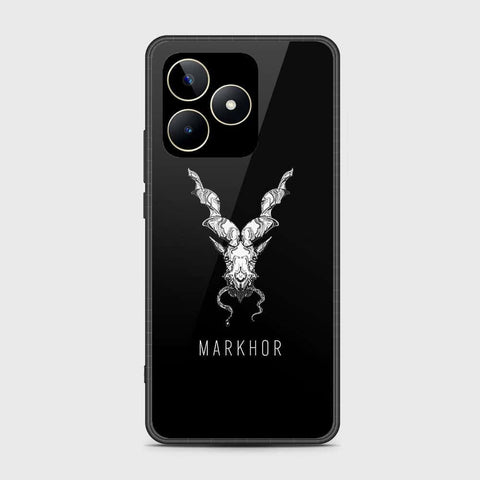 Realme C53 Cover- Markhor Series - HQ Ultra Shine Premium Infinity Glass Soft Silicon Borders Case