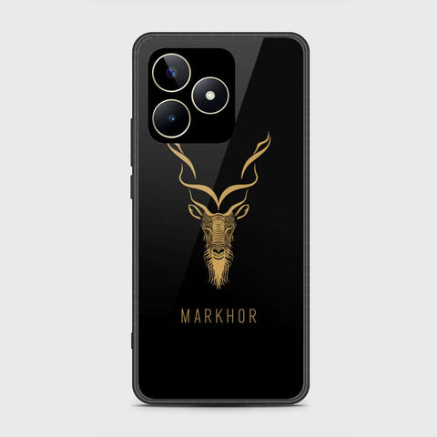 Realme C53 Cover- Markhor Series - HQ Ultra Shine Premium Infinity Glass Soft Silicon Borders Case