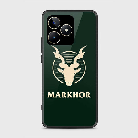 Realme C53 Cover- Markhor Series - HQ Ultra Shine Premium Infinity Glass Soft Silicon Borders Case