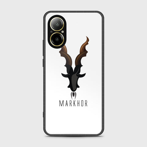 Realme C67 4G Cover- Markhor Series - HQ Ultra Shine Premium Infinity Glass Soft Silicon Borders Case