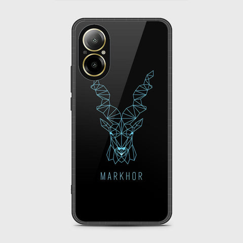 Realme C67 4G Cover- Markhor Series - HQ Ultra Shine Premium Infinity Glass Soft Silicon Borders Case