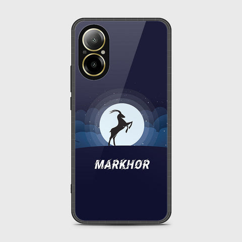 Realme C67 4G Cover- Markhor Series - HQ Ultra Shine Premium Infinity Glass Soft Silicon Borders Case