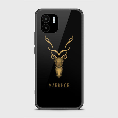 Xiaomi Redmi A2 2023 Cover - Markhor Series - HQ Ultra Shine Premium Infinity Glass Soft Silicon Borders Case