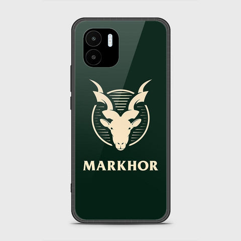 Xiaomi Redmi A1 Cover - Markhor Series - HQ Ultra Shine Premium Infinity Glass Soft Silicon Borders Case