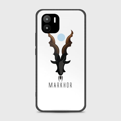 Xiaomi Redmi A2 Plus Cover - Markhor Series - HQ Ultra Shine Premium Infinity Glass Soft Silicon Borders Case