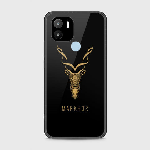 Xiaomi Redmi A2 Plus Cover - Markhor Series - HQ Ultra Shine Premium Infinity Glass Soft Silicon Borders Case