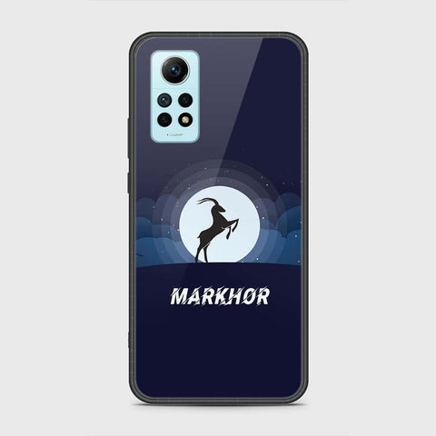 Xiaomi Redmi Note 12 Pro 4G Cover- Markhor Series - HQ Ultra Shine Premium Infinity Glass Soft Silicon Borders Case