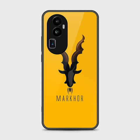 Oppo Reno 10 Pro Plus Cover- Markhor Series - HQ Ultra Shine Premium Infinity Glass Soft Silicon Borders Case