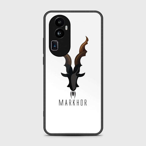 Oppo Reno 10 Pro Plus Cover- Markhor Series - HQ Ultra Shine Premium Infinity Glass Soft Silicon Borders Case