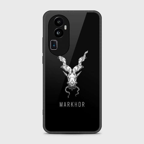 Oppo Reno 10 Pro Plus Cover- Markhor Series - HQ Ultra Shine Premium Infinity Glass Soft Silicon Borders Case