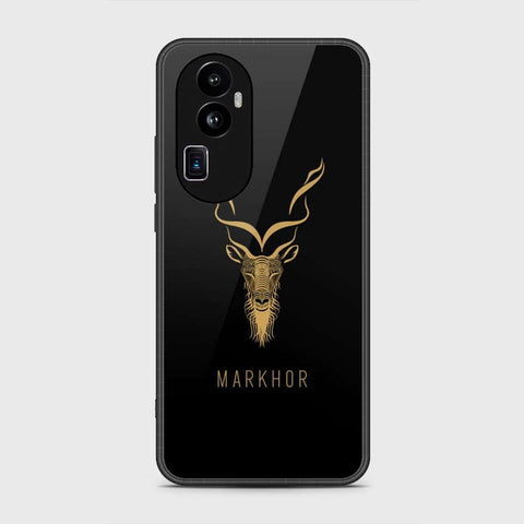 Oppo Reno 10 Pro Plus Cover- Markhor Series - HQ Ultra Shine Premium Infinity Glass Soft Silicon Borders Case