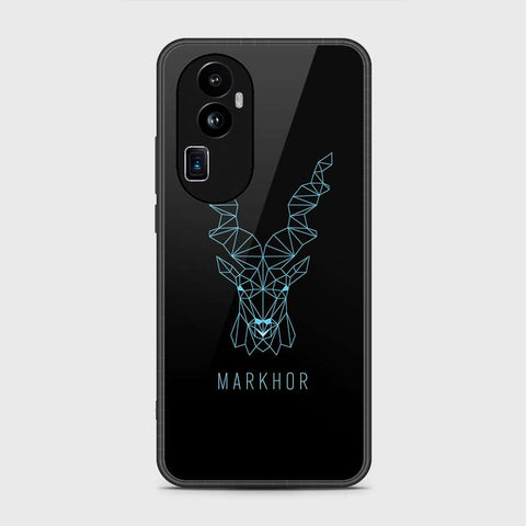 Oppo Reno 10 Pro Plus Cover- Markhor Series - HQ Ultra Shine Premium Infinity Glass Soft Silicon Borders Case