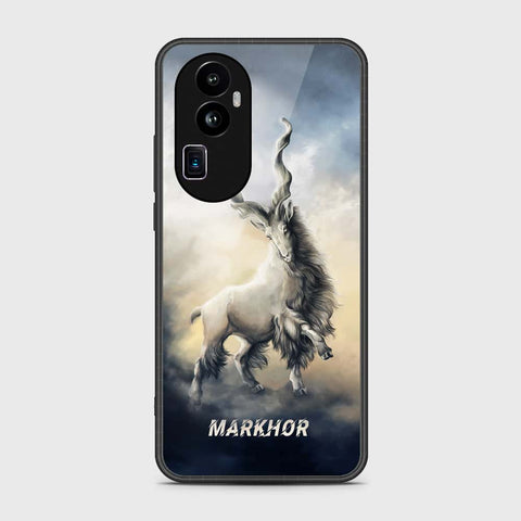 Oppo Reno 10 Pro Plus Cover- Markhor Series - HQ Ultra Shine Premium Infinity Glass Soft Silicon Borders Case