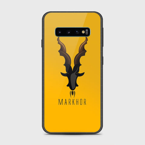 Samsung Galaxy S10 5G Cover- Markhor Series - HQ Ultra Shine Premium Infinity Glass Soft Silicon Borders Case