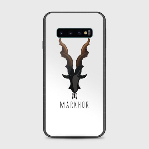 Samsung Galaxy S10 5G Cover- Markhor Series - HQ Ultra Shine Premium Infinity Glass Soft Silicon Borders Case