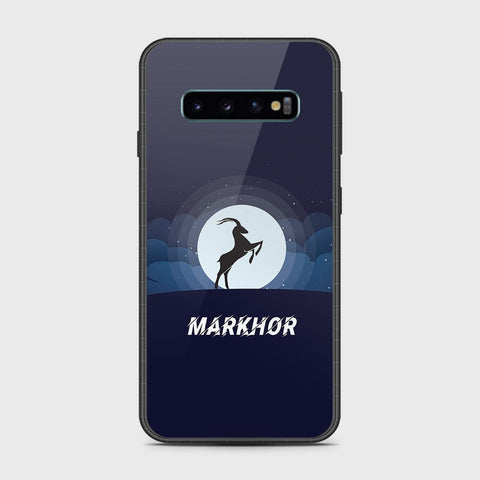 Samsung Galaxy S10 5G Cover- Markhor Series - HQ Ultra Shine Premium Infinity Glass Soft Silicon Borders Case