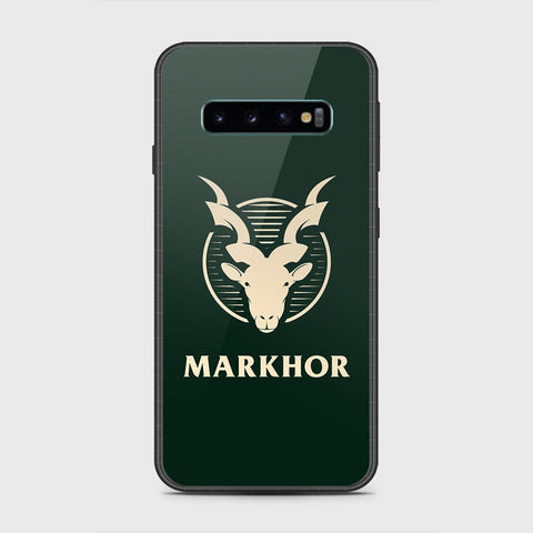 Samsung Galaxy S10 5G Cover- Markhor Series - HQ Ultra Shine Premium Infinity Glass Soft Silicon Borders Case