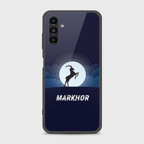 Samsung Galaxy A13 5G Cover- Markhor Series - HQ Ultra Shine Premium Infinity Glass Soft Silicon Borders Case