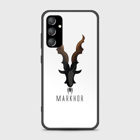 Samsung Galaxy A14 5G Cover- Markhor Series - HQ Ultra Shine Premium Infinity Glass Soft Silicon Borders Case