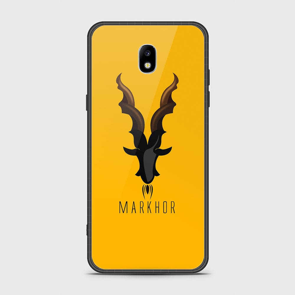 Samsung Galaxy J7 Pro / J7 2017 / J730 Cover - Markhor Series - HQ Ultra Shine Premium Infinity Glass Soft Silicon Borders Case